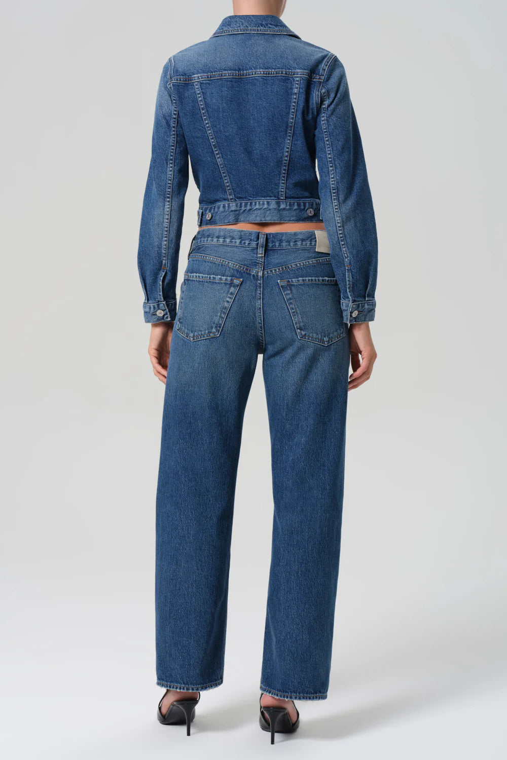 Lindz Low Rise Straight Leg Pants with Tuxedo Stripe | Shop Eleanor