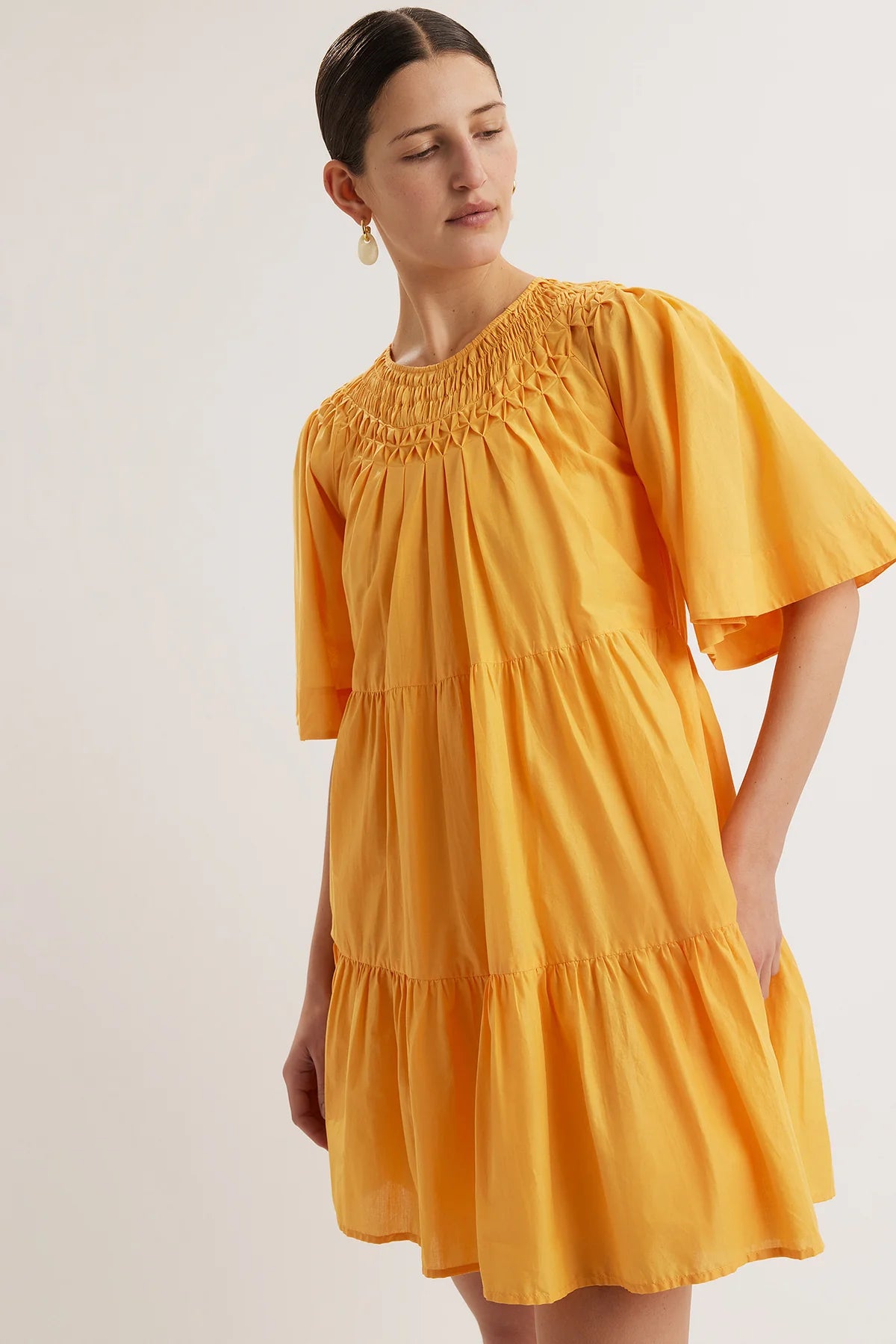 Merlette Rohilla Dress in Marigold | Shop Eleanor