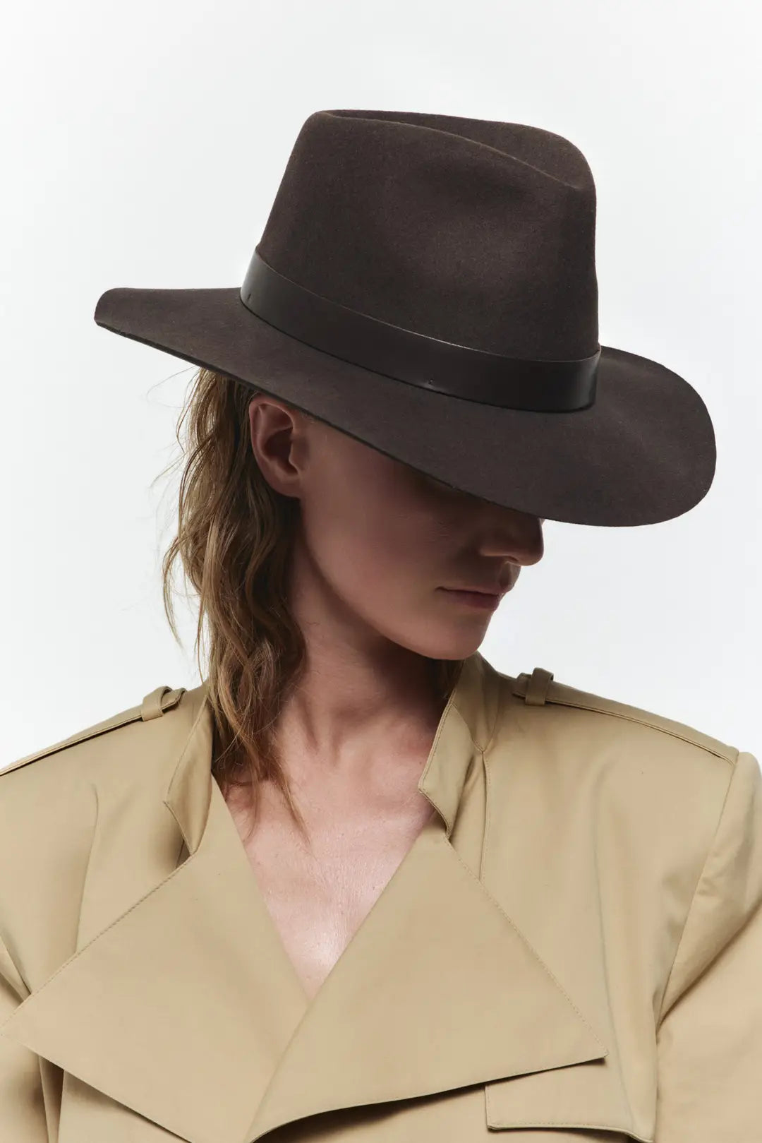 Janessa Leoné Ross Hat in Chocolate | Shop Eleanor - Women's Luxury