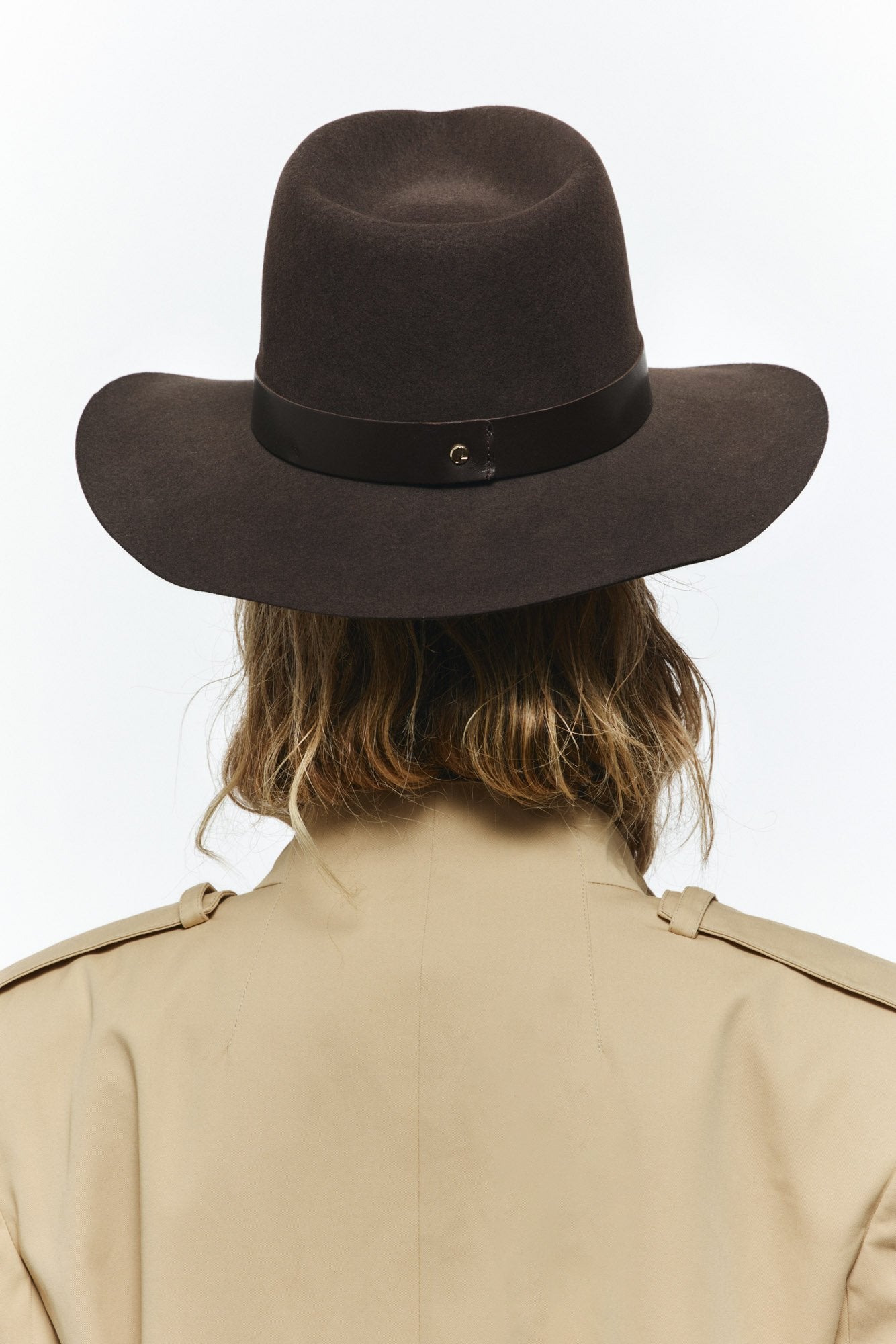 Janessa Leoné Ross Hat in Chocolate | Shop Eleanor - Women's Luxury Accessories and Headwear
