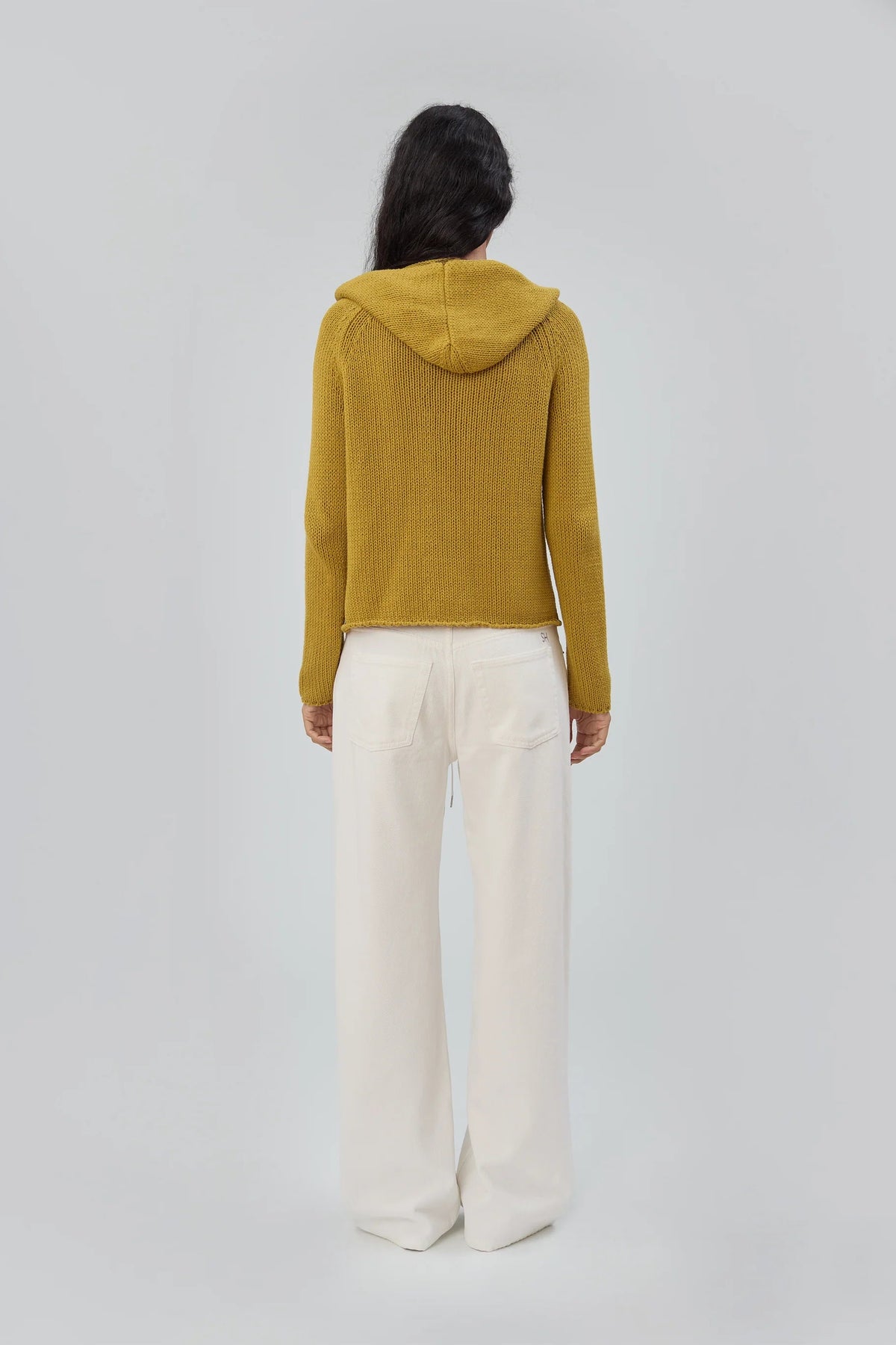 Elevated Relaxed Fit Denim Jean in Cream | Shop Eleanor
