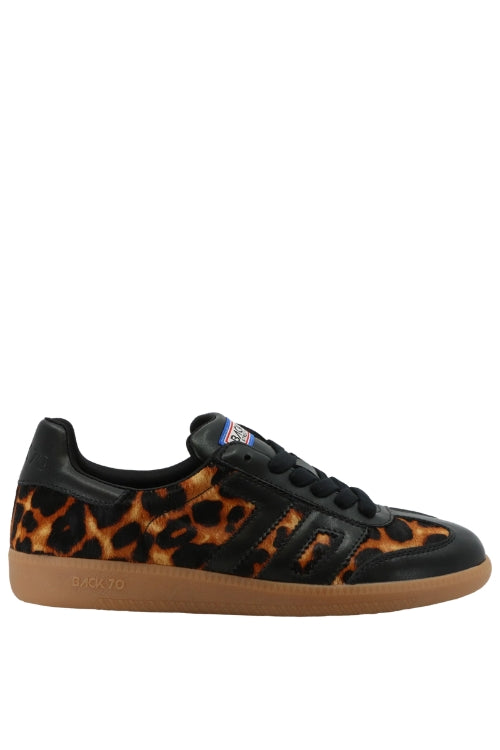 Back 70 Cloud P in Leopard Sneaker with Black Detailing | Shop Eleanor - Women's Designer Apparel and Footwear in Colorado