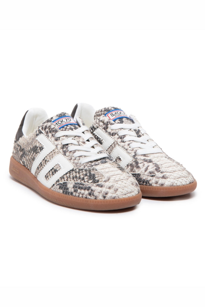 Back 70 Cloud Sneaker in Snake | Shop Eleanor - Women's Footwear