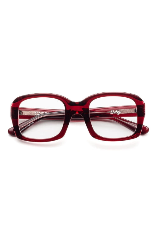 Caddis Shelby Reading Glasses in Boxwine | Shop Eleanor