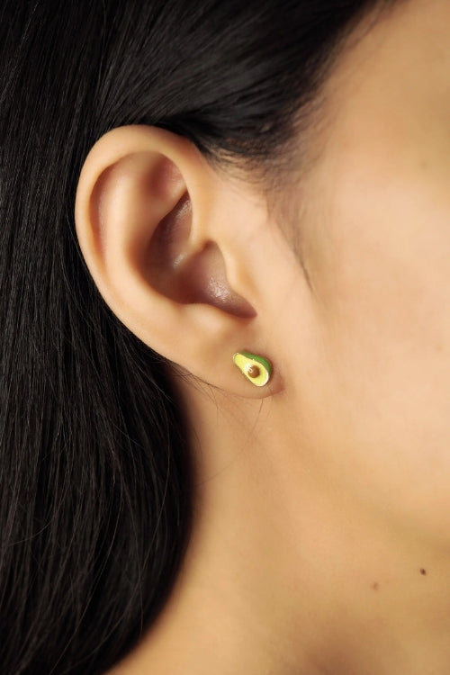 Tai Jewelry Enamel Avocado Earrings | Shop Eleanor - Women's Jewelry