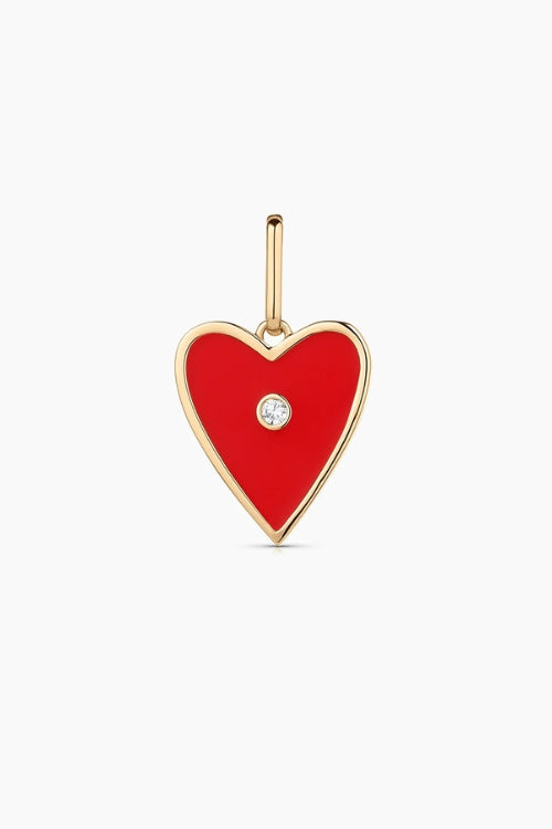 Thatch Amaya Red Enamel Pendant Charm | Shop Eleanor