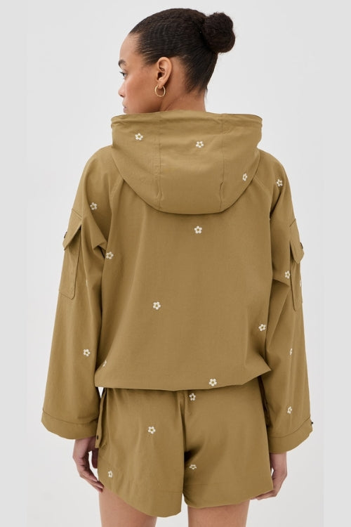 The Great Outdoors Embroidered Cropped Trailhead Jacket | Shop Eleanor