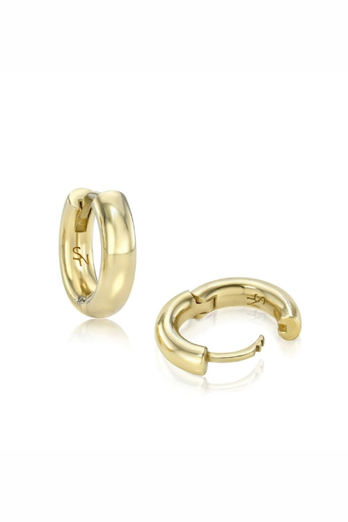 Stacy Nolan Chubby Baby Hoops in Gold | Shop Eleanor