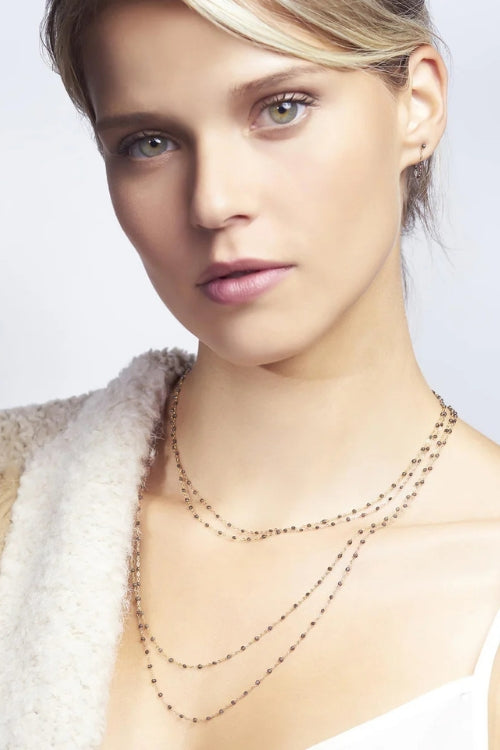 Gigi Clozeau Classic Layerable Necklace 16.5" in Quartz | Shop Eleanor - Women's High-quality Jewelry