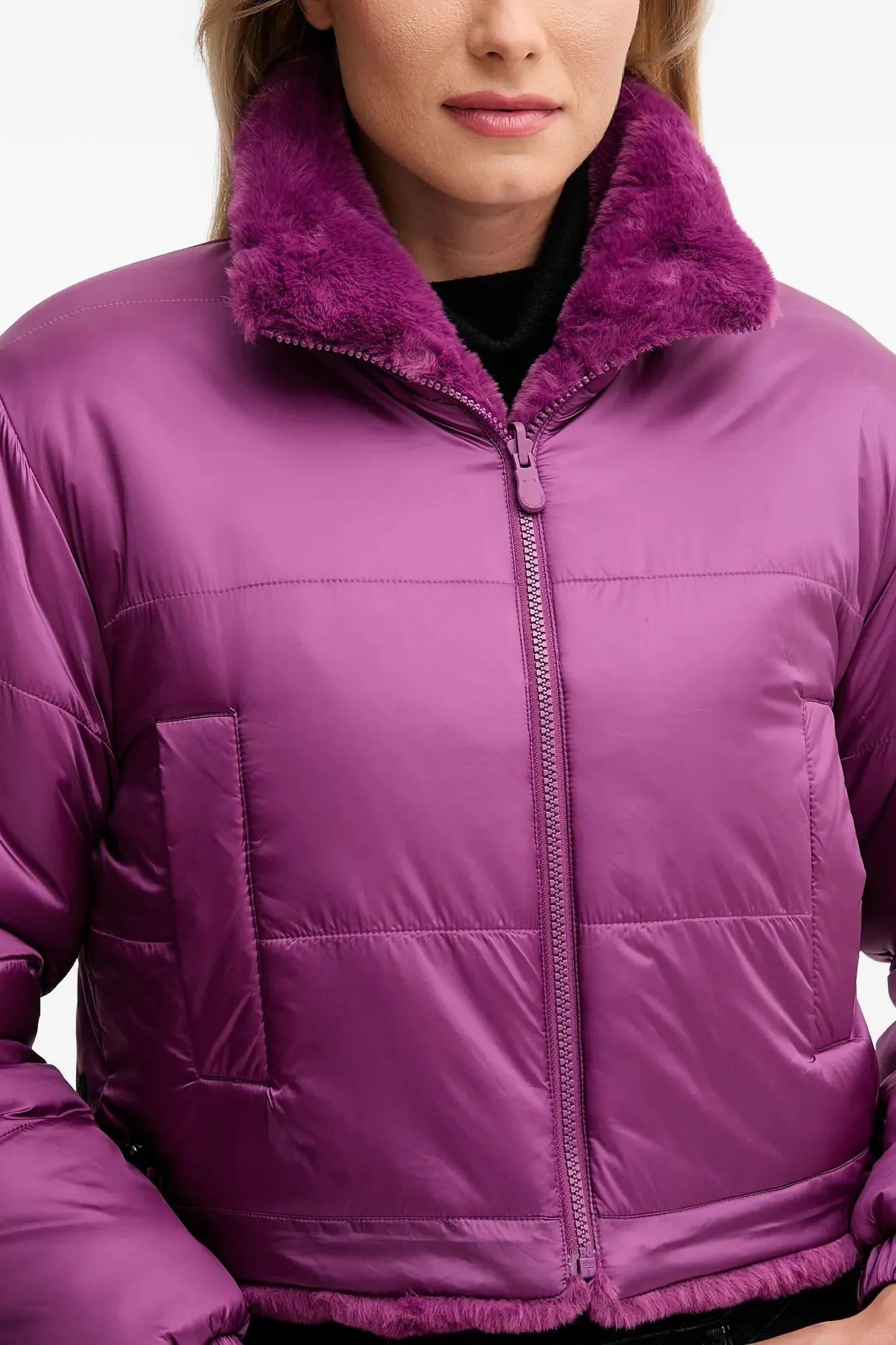 Save the Duck Yuki Reversible Jacket in Violet | Shop Eleanor - Women's Colorado Outerwear and Puffers