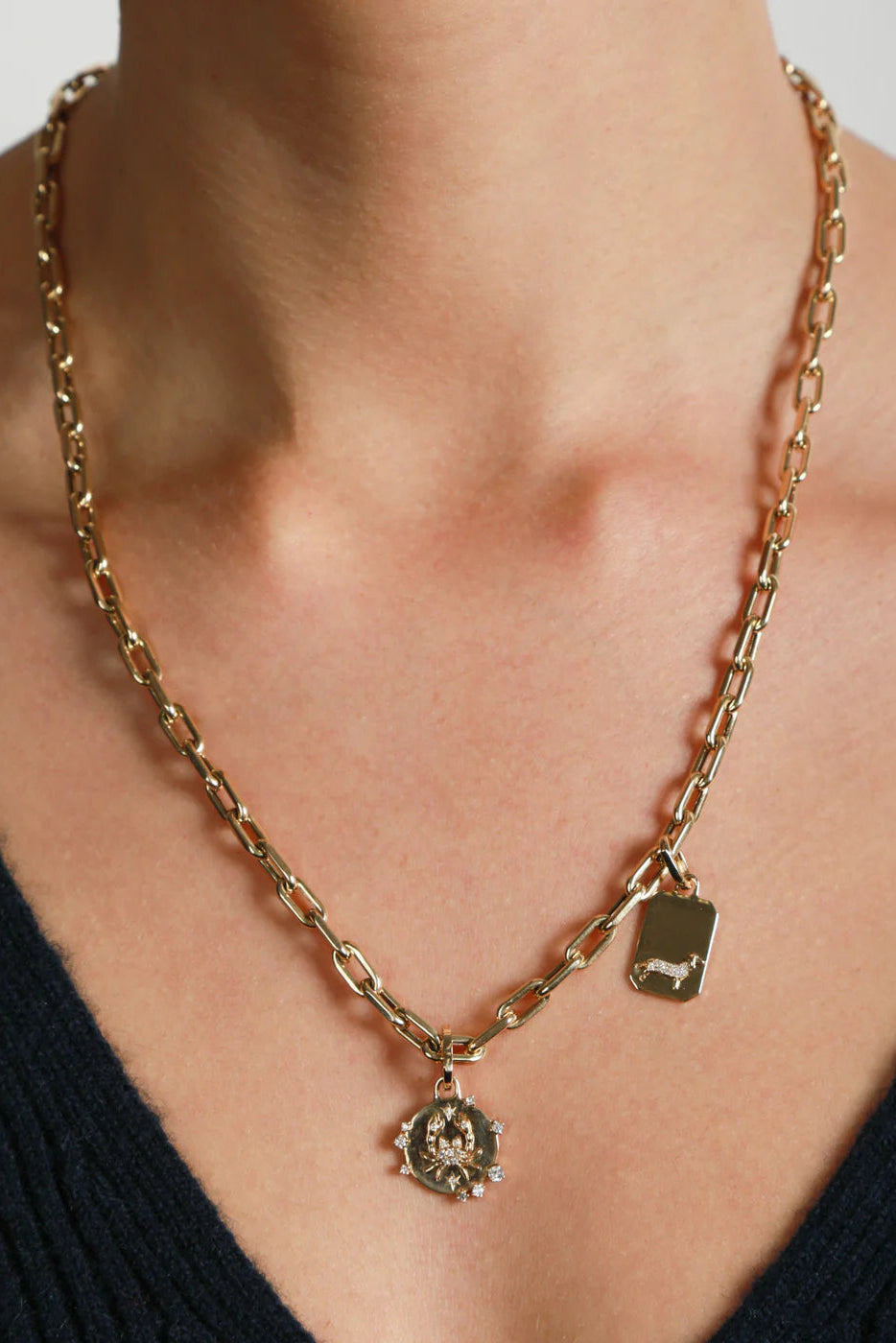 Adina Reyter Zodiac Diamond Gemini Charm | Shop Eleanor