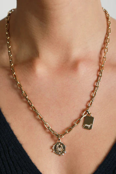 Adina Reyter Zodiac Diamond Aquarius Charm | Shop Eleanor