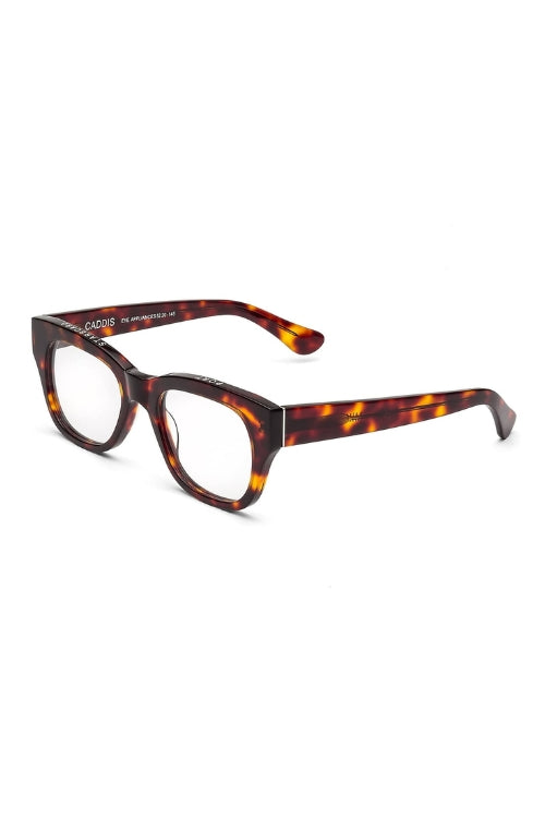 Caddis Miklos Reading Glasses in Turtle | Shop Eleanor