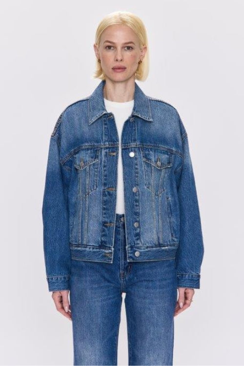 Pistola Harley Denim Jacket | Shop Eleanor - Women's Designer Boutique