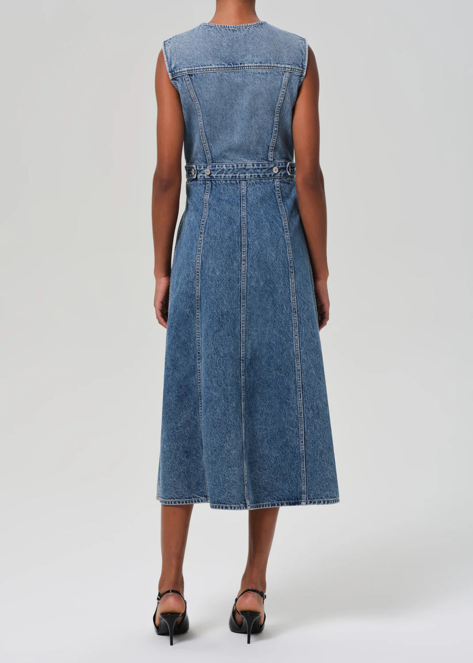 Citizens of Humanity Idalene Denim Maxi Dress in Terrace | Shop Eleanor