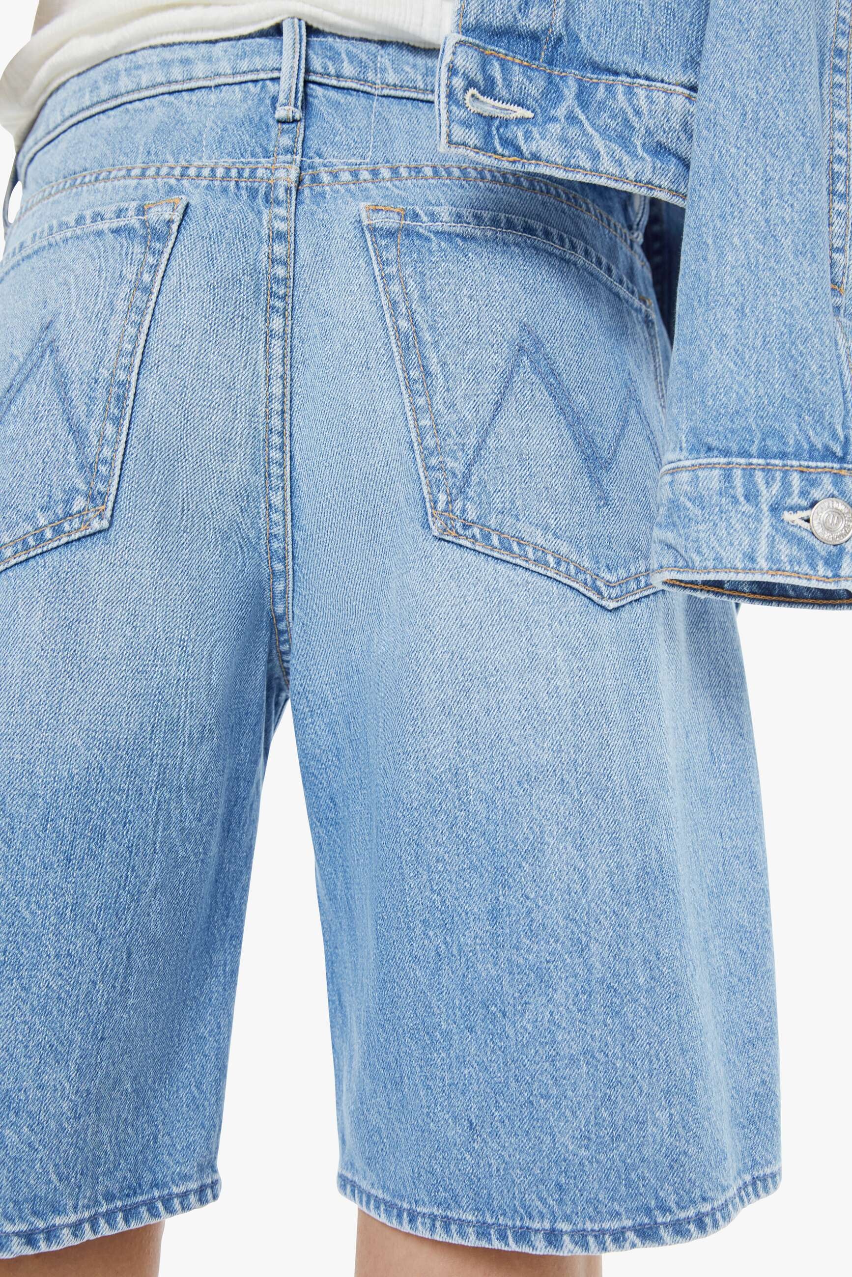 Mother Undercover Denim Short in Last Bite | Shop Eleanor