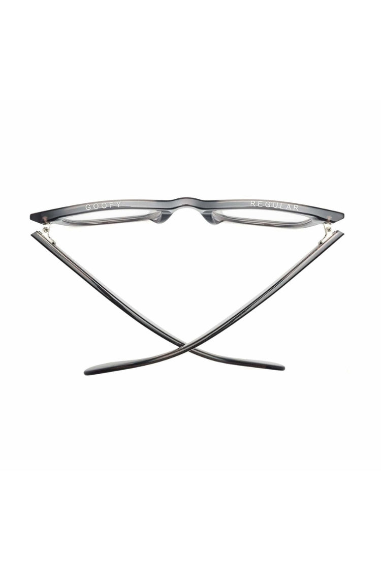 Caddis Women's / Unisex Reading Glasses in Grey | Shop Eleanor 