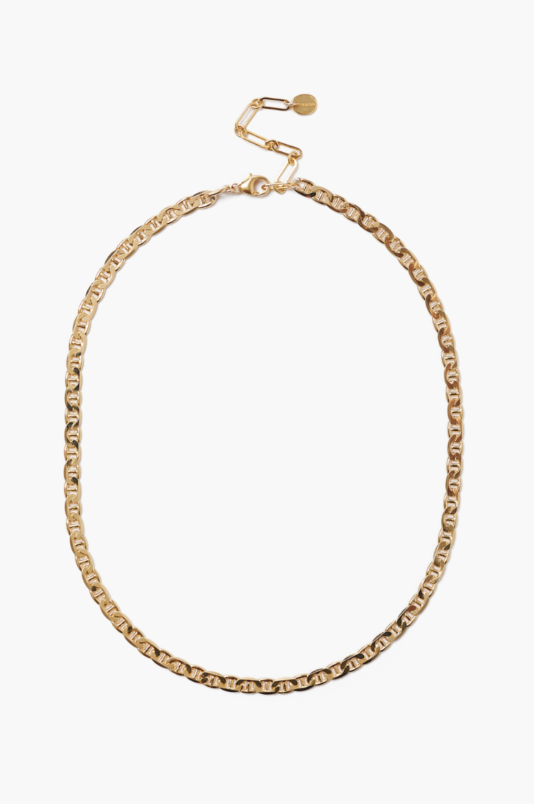 Anchor Curb Chain Necklace