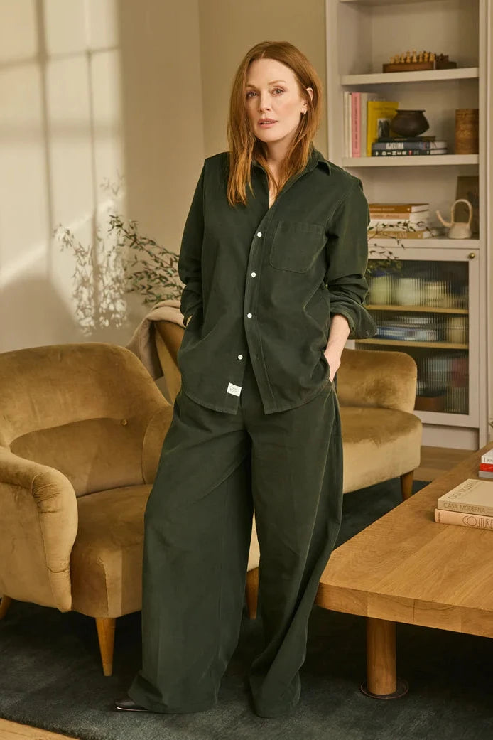 Frank & Eileen Scotland Set in Green Corduroy | Shop Eleanor