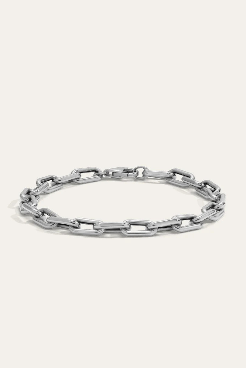 Adina Reyter 5.3 mm Italian Chain Bracelet in Silver | Shop Eleanor