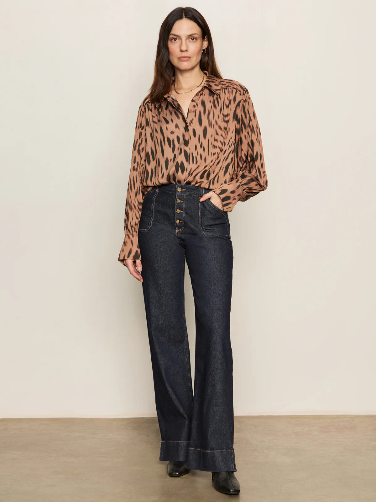 Leopard print Blouse