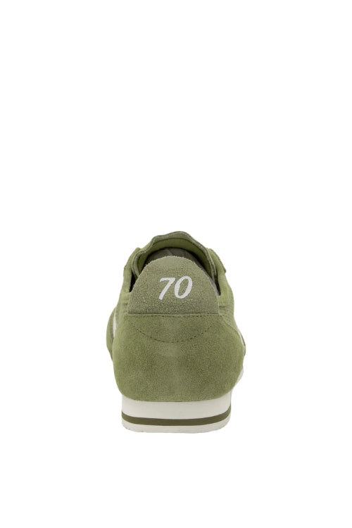 Back 70 Leon Sneaker in Olive | Shop Eleanor