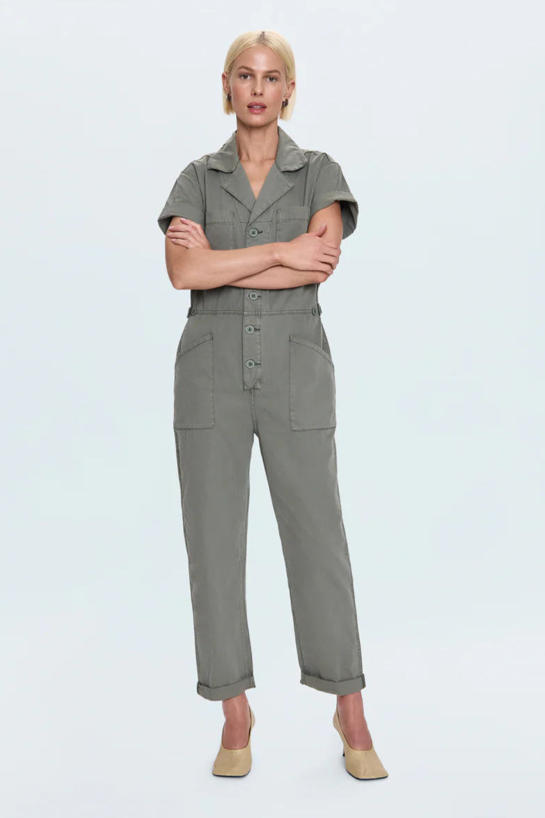 Pistola Grover Jumpsuit in Colonel | Shop Eleanor - Women's Designer