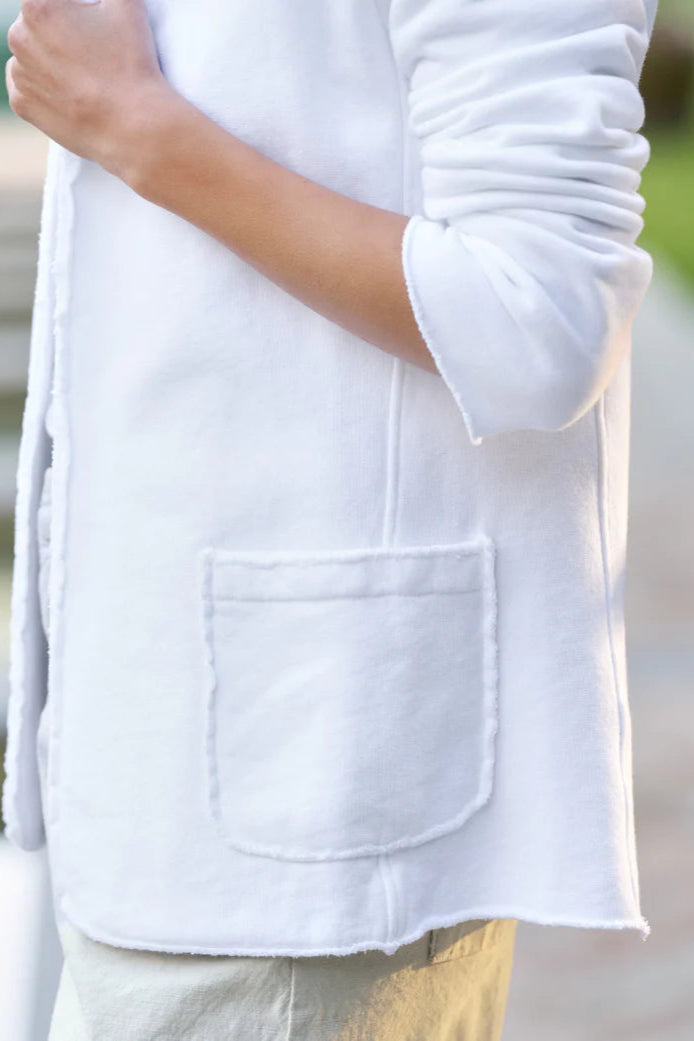 Frank & Eileen Dublin Raw Edge Knit Blazer | Shop Eleanor