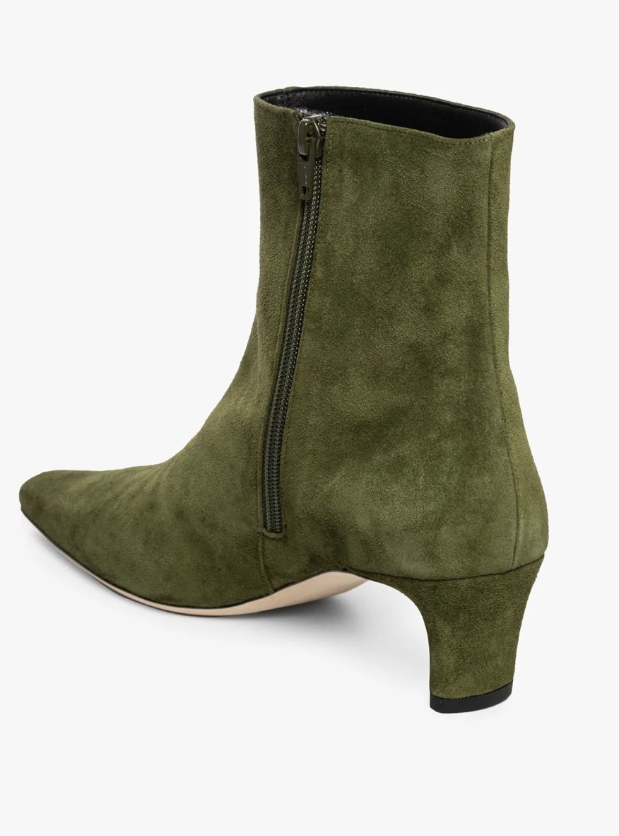 Wally Ankle Boot - Olive