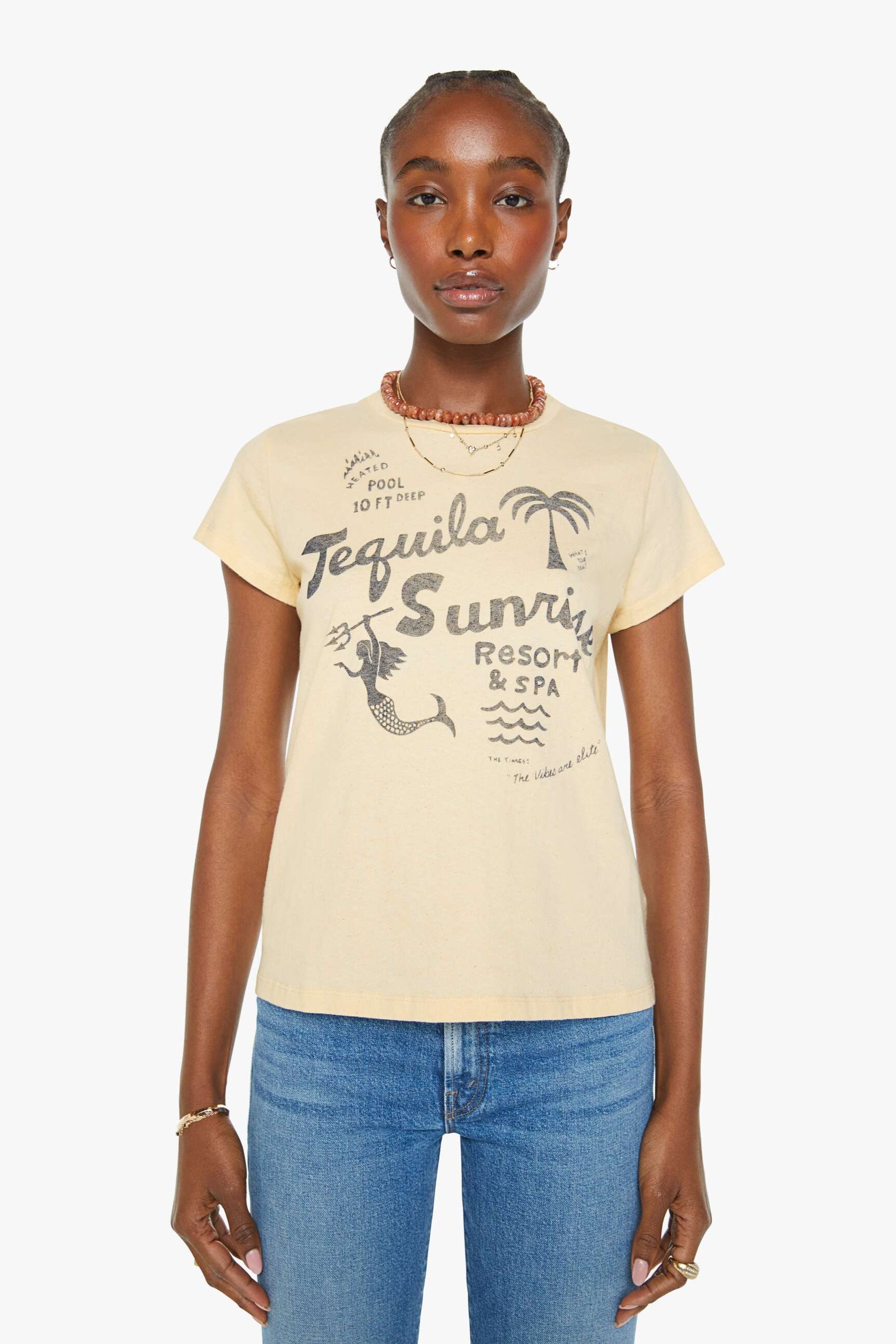 Mother Denim Boxy Goodie Goodie Tee | Shop Eleanor - Women's Boutique