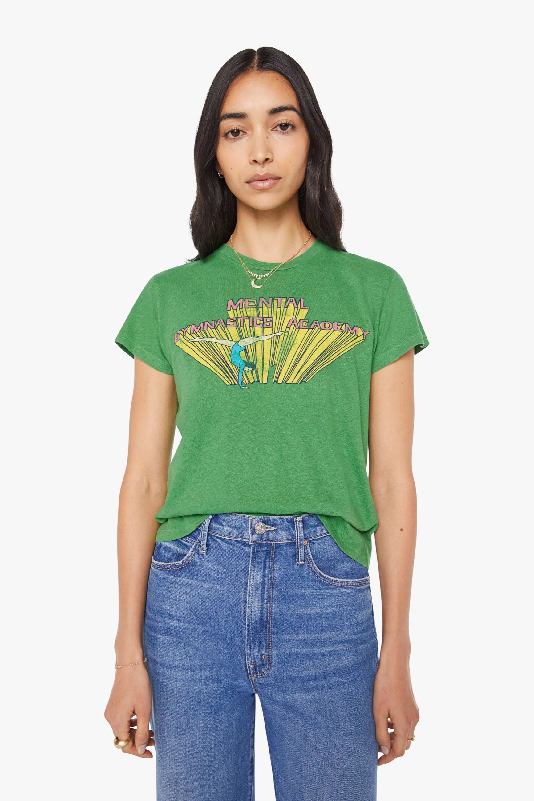 Mother Denim The Sinful Tee in Mental Gymnastics | Shop Eleanor - Women's Designer Boutique