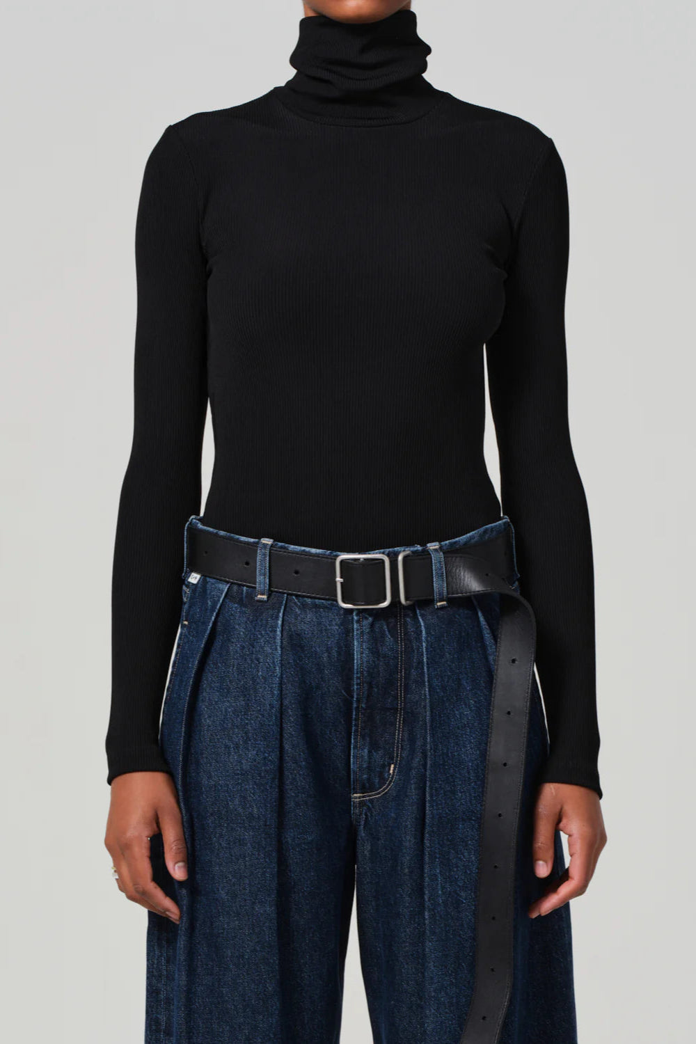 Citizens of Humanity Caradene Turtleneck in Black | Shop Eleanor