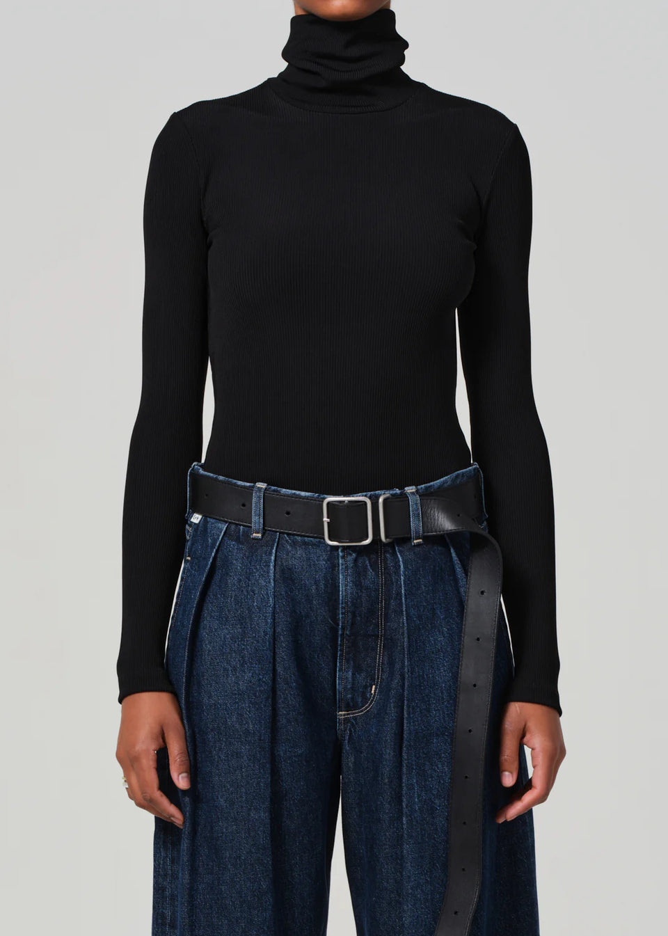 Citizens of Humanity Caradene Turtleneck in Black | Shop Eleanor