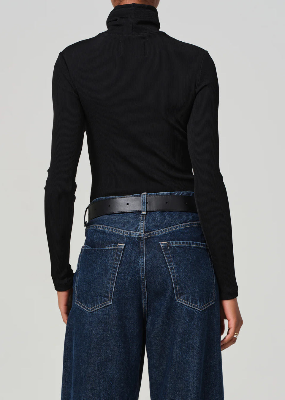 Citizens of Humanity Caradene Turtleneck in Black | Shop Eleanor