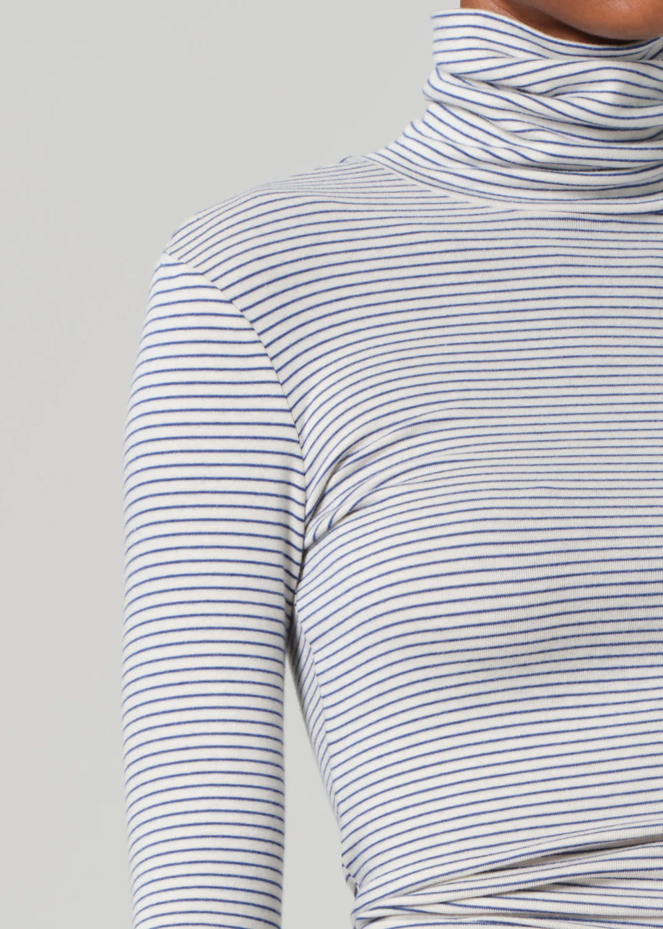 Citizens if Humanity Caradene Turtleneck in Amalfi Stripe | Shop Eleanor