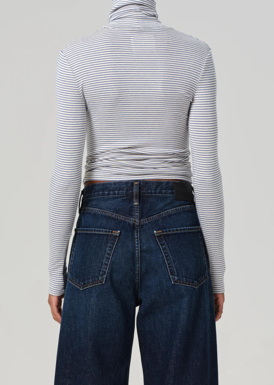 Citizens if Humanity Turtleneck in Amalfi Stripe | Shop Eleanor