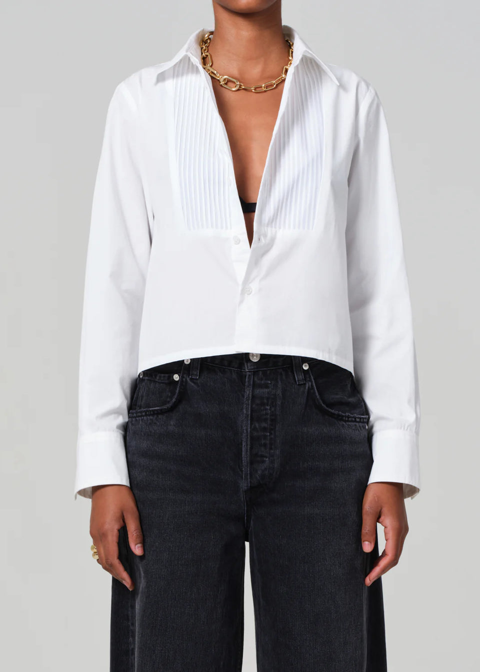 Citizens of Humanity Fino Boxy Cropped Tuxedo | Shop Eleanor 