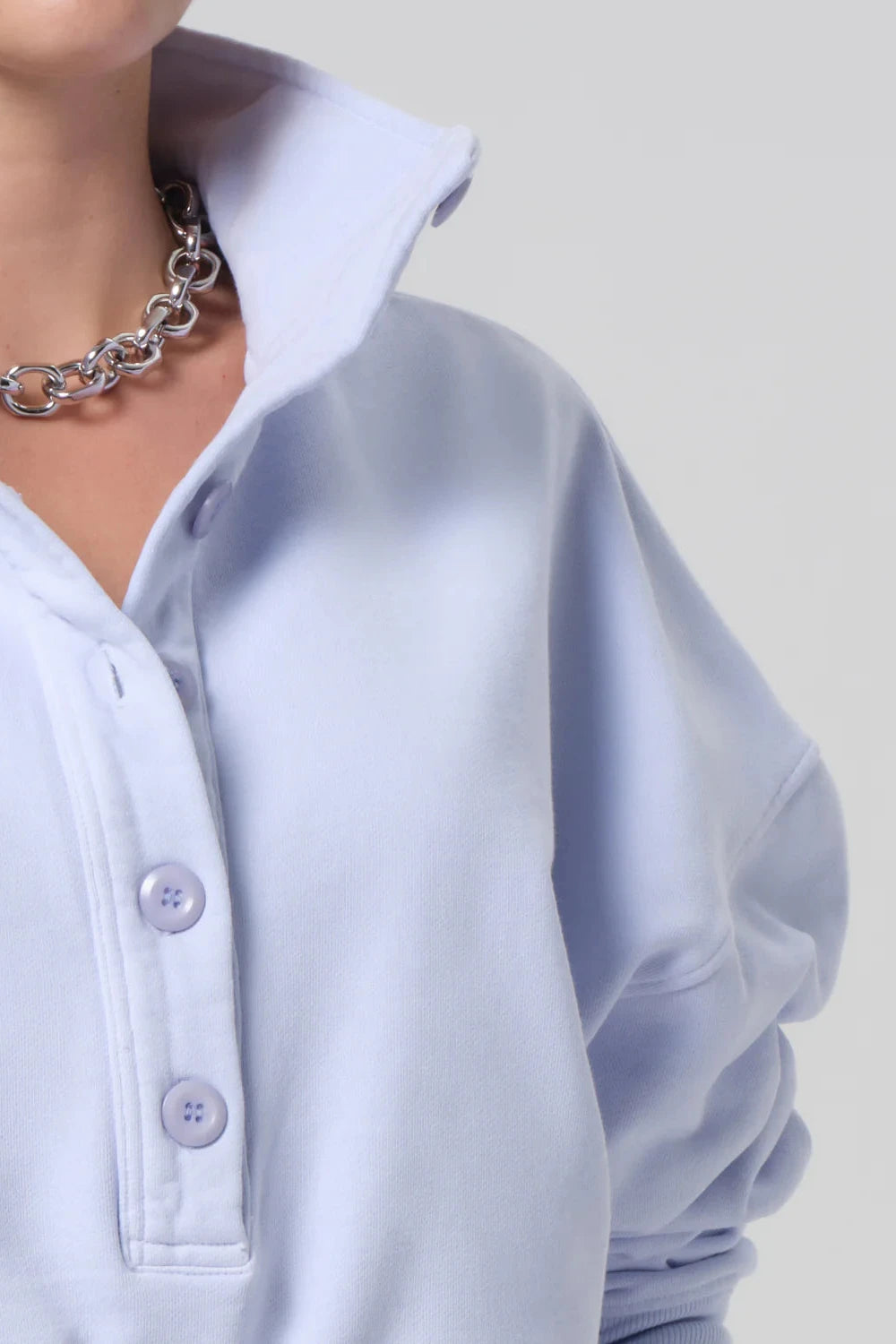 The Citizens of Humanity Mirelle Funnel Neck in Perri | Shop Eleanor 