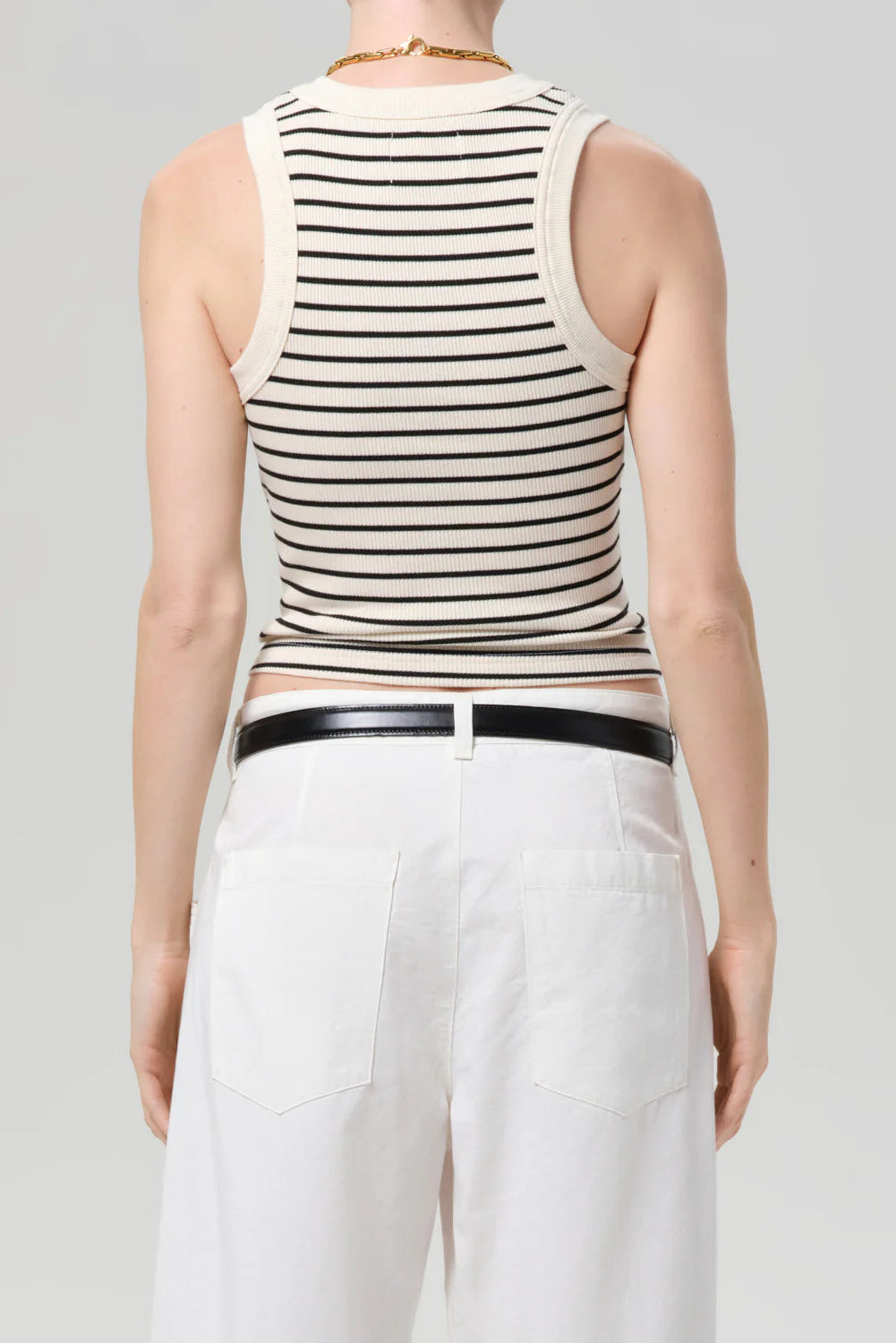 Citizens of Humanity Caralyn Tank in Quartz Stripe | Shop Eleanor