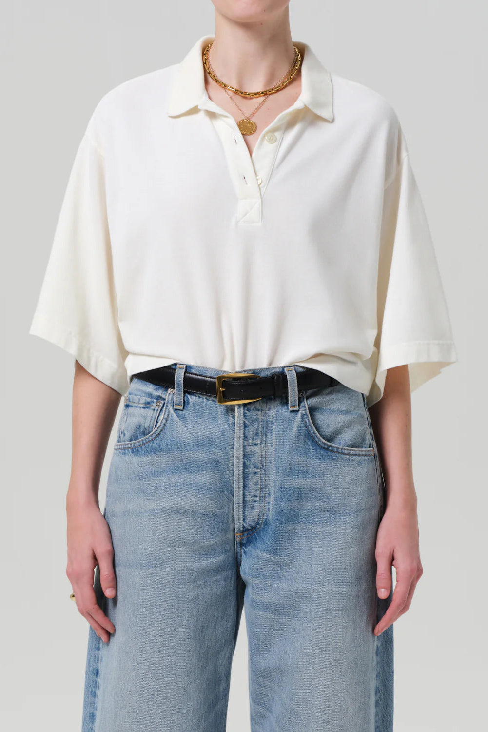 Citizens of Humanity Lowen Polo in Pashmina | Shop Eleanor