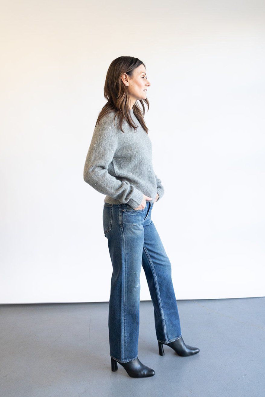 MV Ridgefield Straight Low Denim | Shop Eleanor