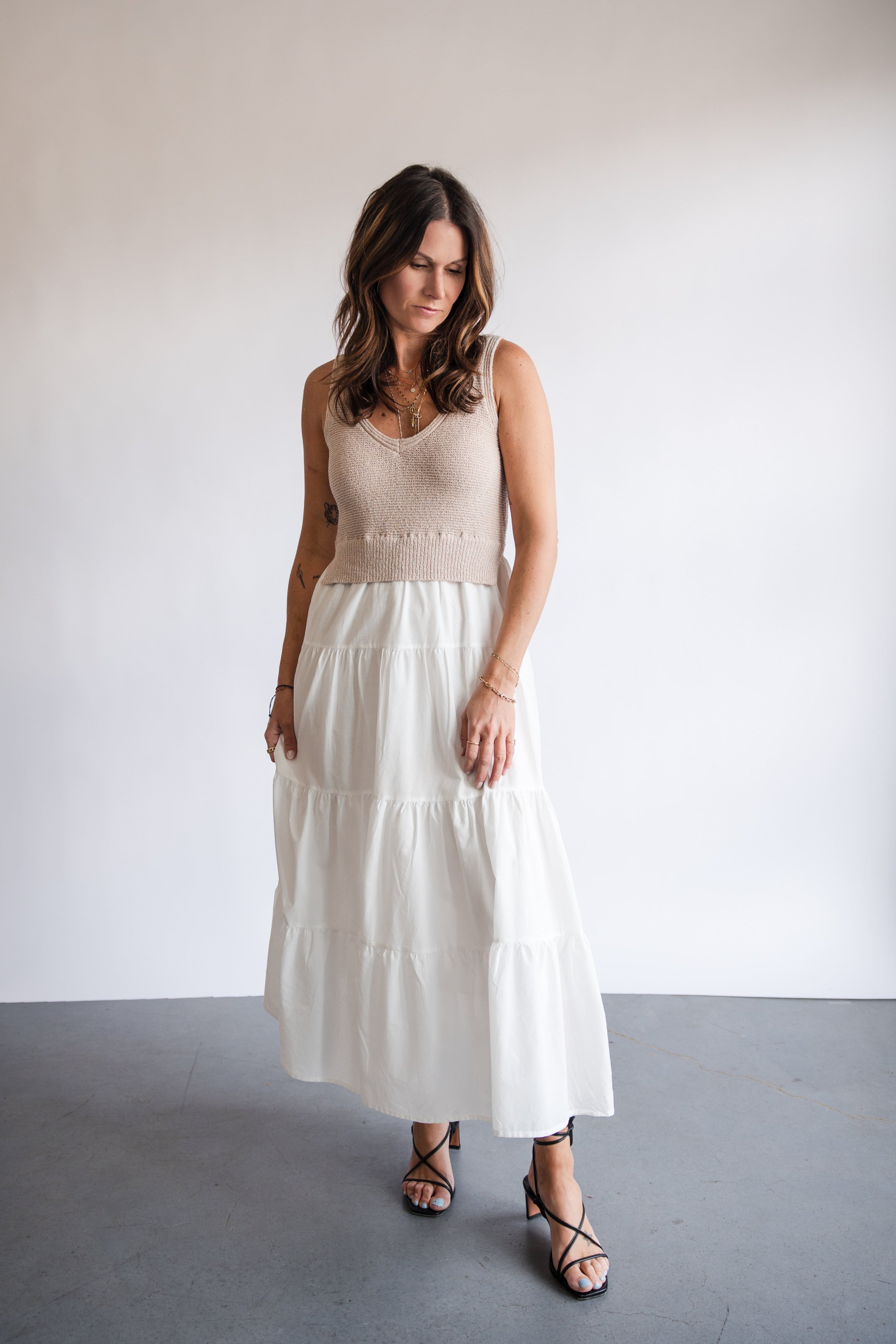 Elan Aries Dress in White | Shop Eleanor