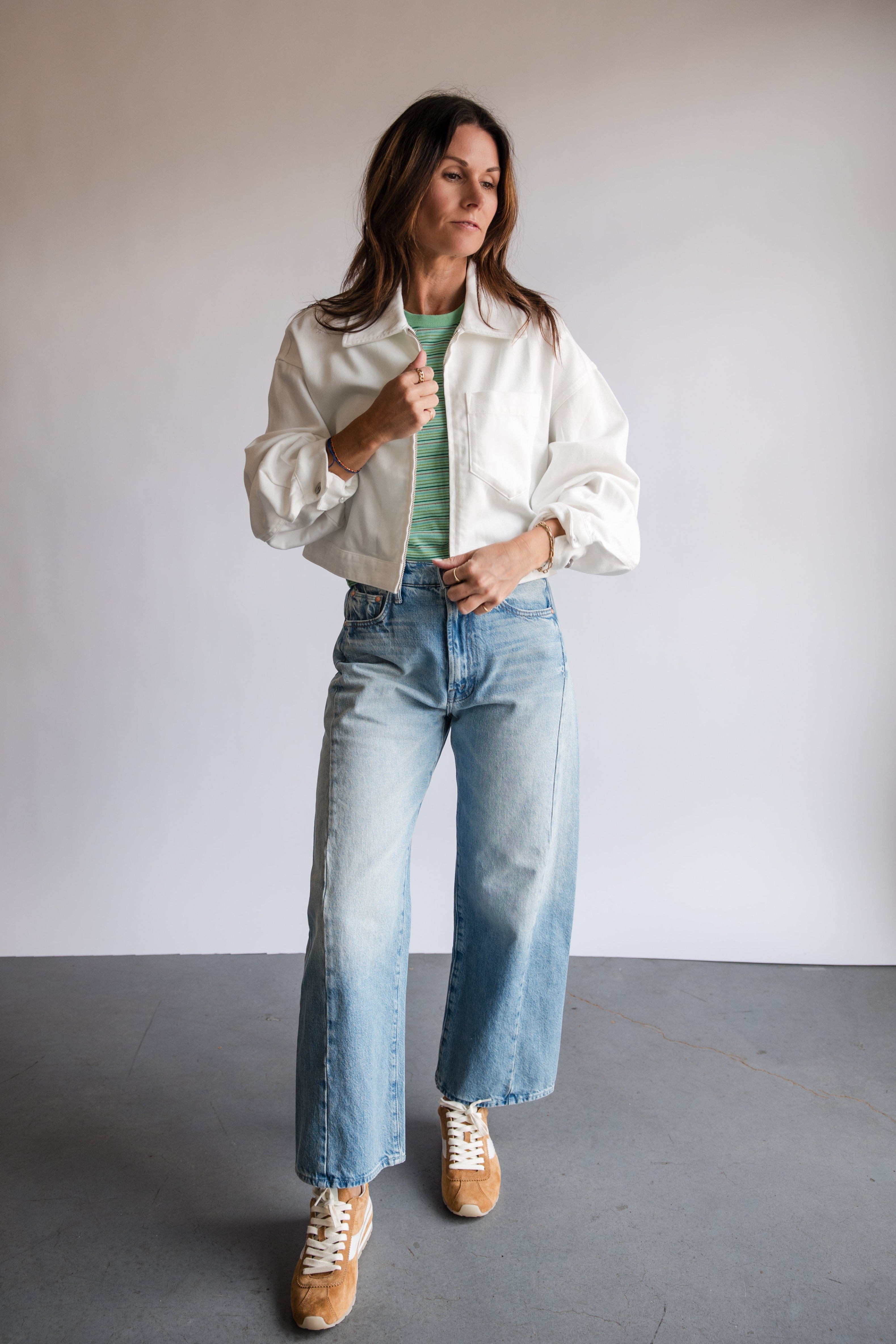 Mother Denim Half Pipe Ankle Jeans in TRL | Shop Eleanor