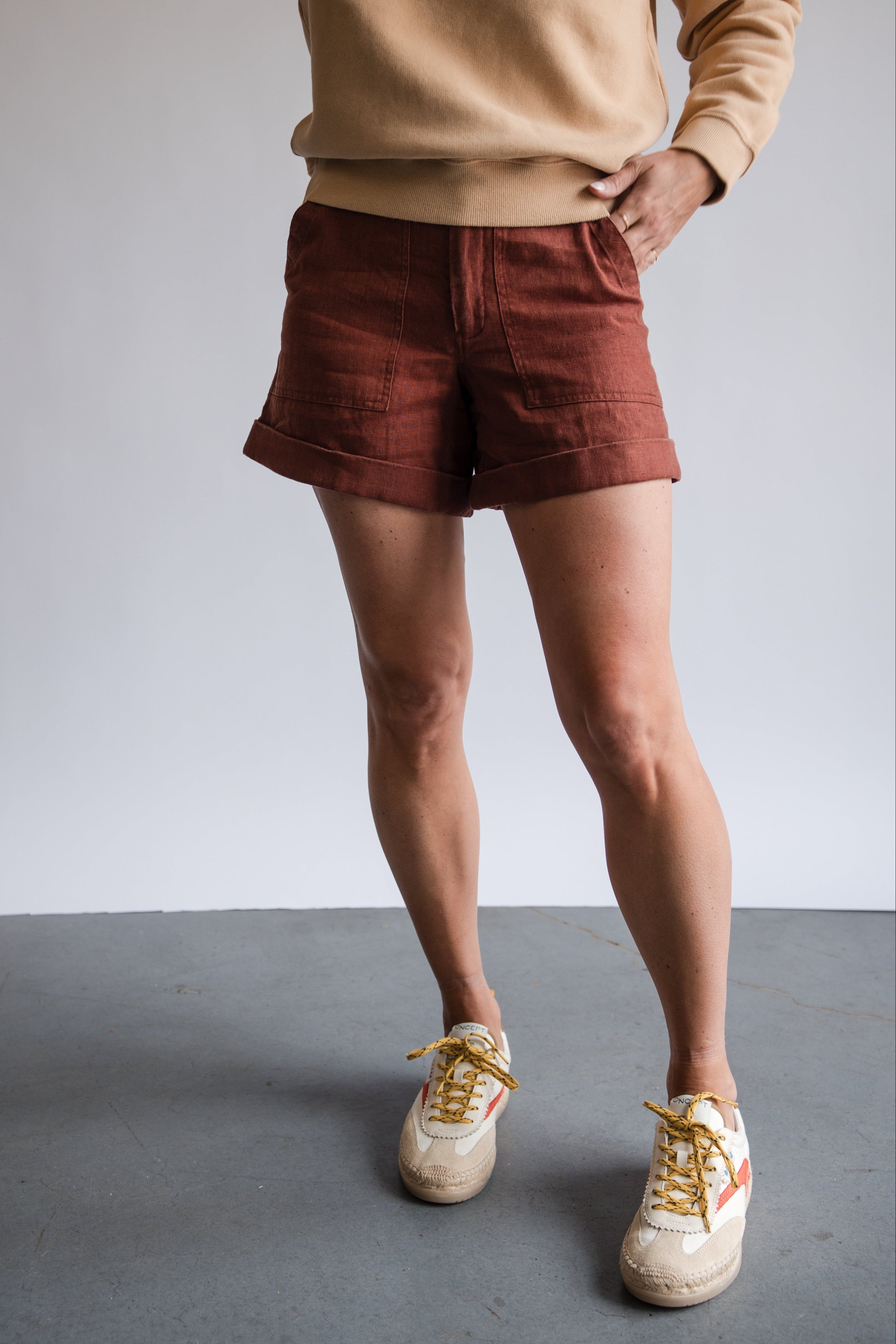 Not Monday Palmer Relaxed Short in Moroccan | Shop Eleanor