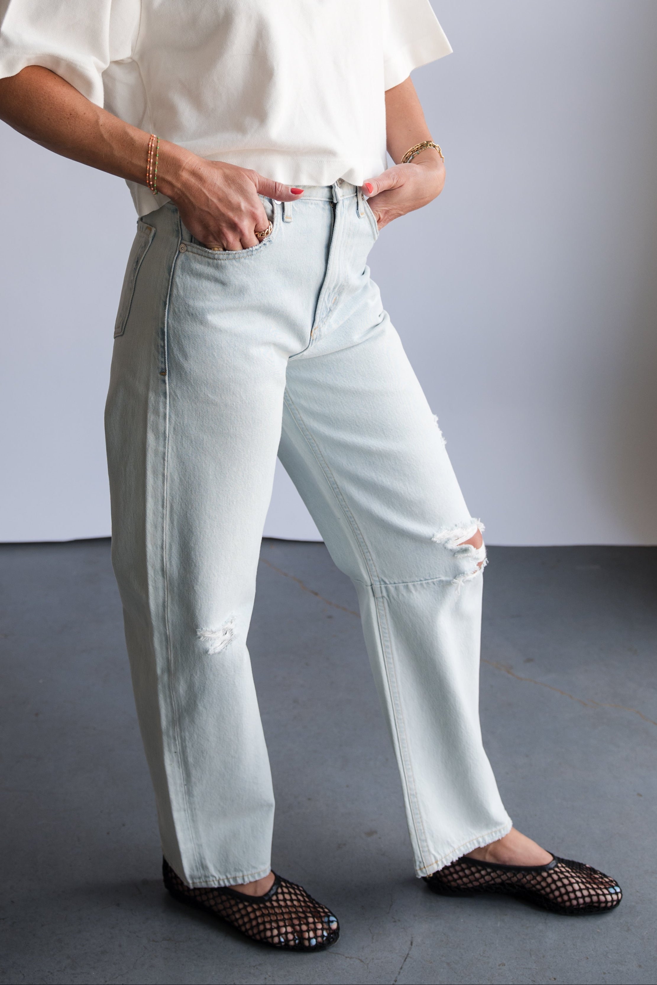 Citizens of Humanity Miro Distresses Denim Jean in Liri | Shop Eleanor