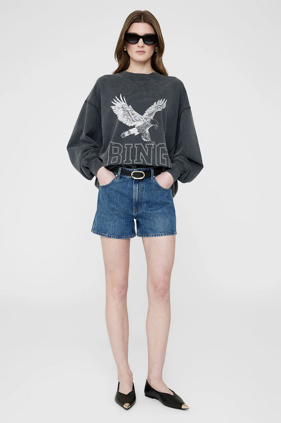 Anine Bing Alto Sweatshirt Retro Eagle | Shop Eleanor 