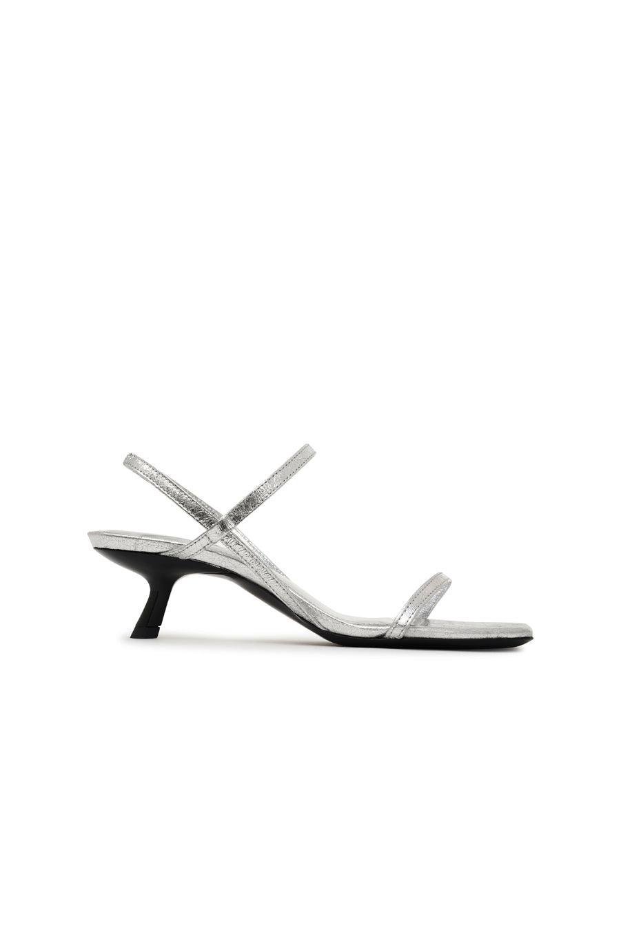 Anine Bing Hilda Sandal in Silver | Shop Eleanor