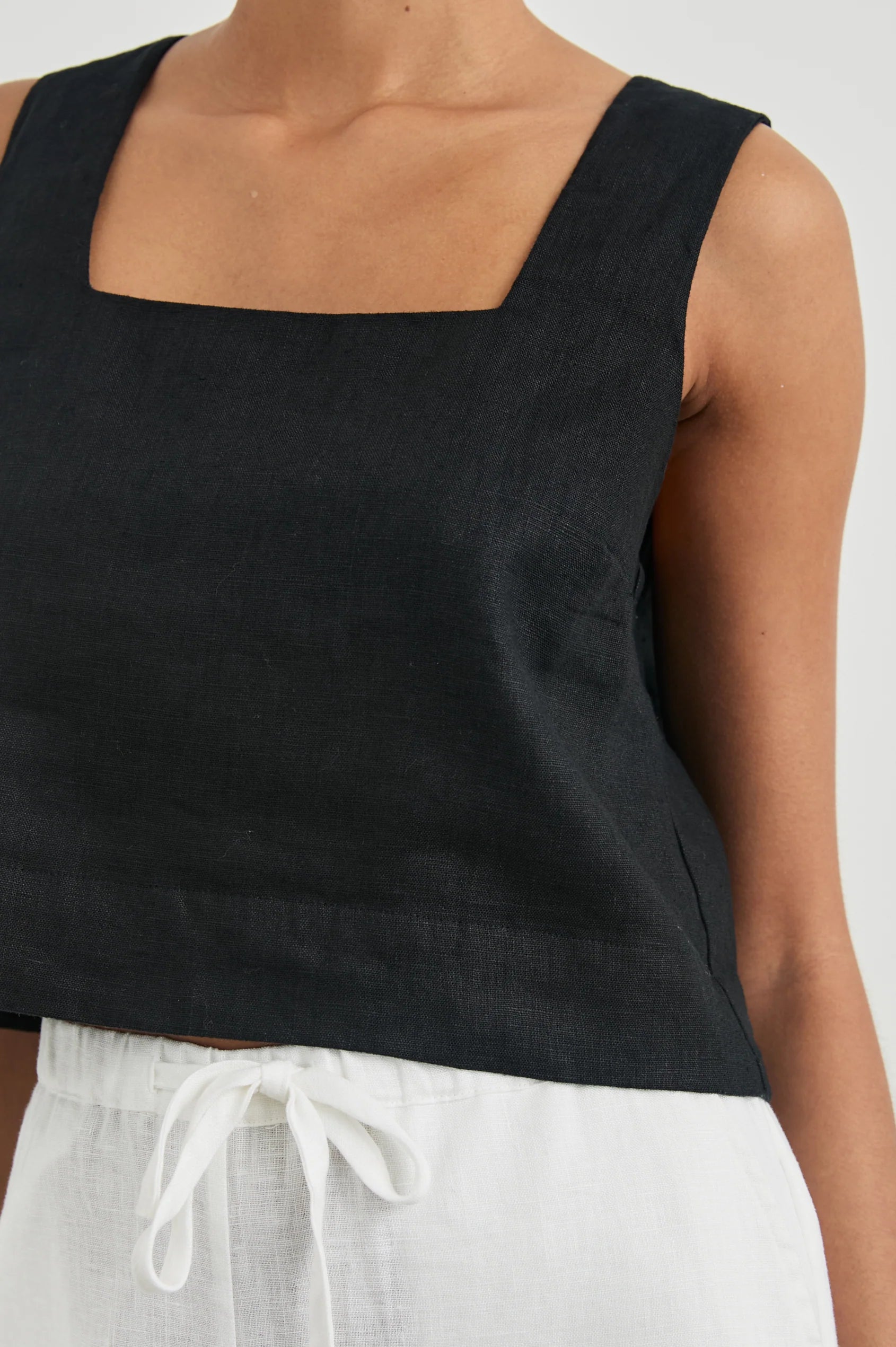 Rails Akira Cropped Top in Black | Shop Eleanor