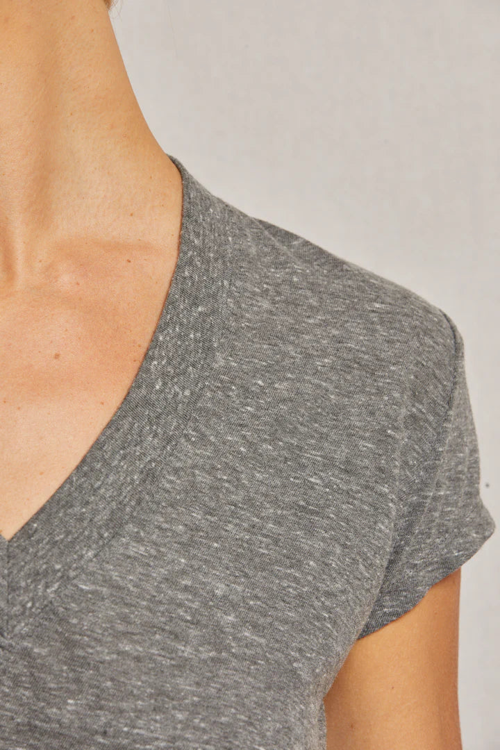 perfect white tee Alanis Tee in Grey | Shop Eleanor - Women's Designer Boutique in Colorado 