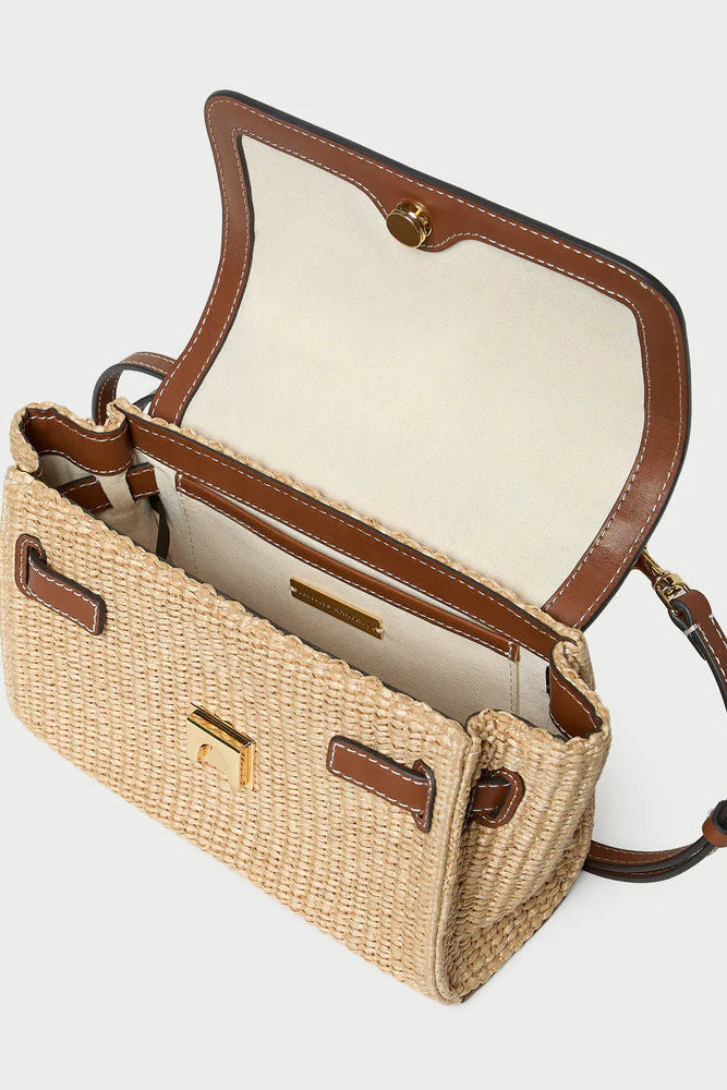 Loeffler Randall Alexei Natural/ Cacao Crossbody to Shoulder Bag | Shop Eleanor - Louisville, CO